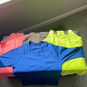 Swiftly tech tanks and long sleeve. RESERVED